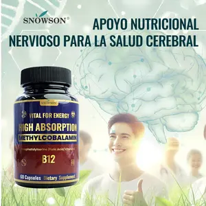 Snowson NeuroMax  Phosphatidylserine Brain Fog Relief Nerve Repair Focus & Memory 60 Capsules Made in USA [Star]