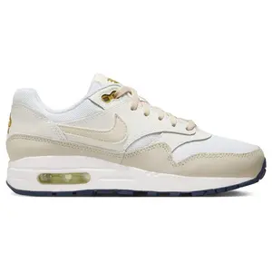 Nike Air Max 1 White Bronzine Barely Volt Light Orewood Brown (GS) (kids) by StockX