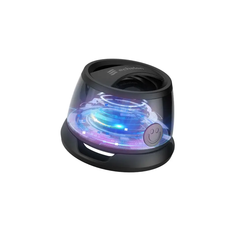 BackBeat Mini MagSafe Portable Bluetooth Bass Speaker - Black, Enhanced Bass, MagSafe Compatible, Compact Design, Built-in LED Light, Rechargeable Lithium-Ion Battery, for Smartphones, Tablets, Music Players, Portable Gadgets, Rechargeable Tech, Bluetooth