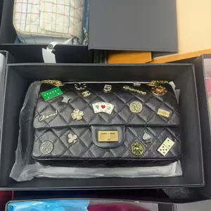 Pre-owned CHANEL FRANCE Crossbody Bags HH 2.55 series "Gambling God Badge" limited edition handbag 96238