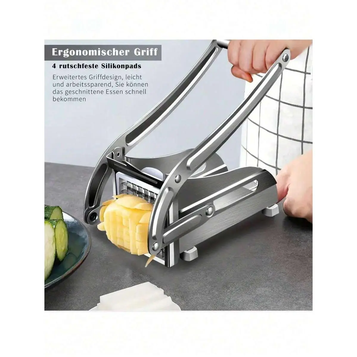 1pc Stainless Steel Home Potato/Cucumber Julienne Cutter Kitchen Utensils