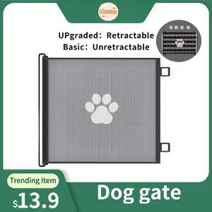 Dog gate Indoor Stair guardrail Protective Fence pet Guard net（Basic model/upgraded model）