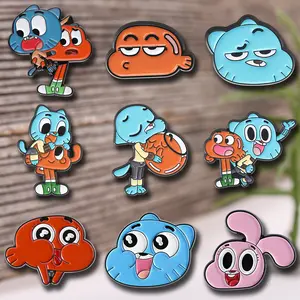 9PCS Cartoon Anime Pins - Perfect for Backpacks & Clothing - Exquisite Gifts for Family & Friends - Ideal for Men & Women's Daily Travel Accessories