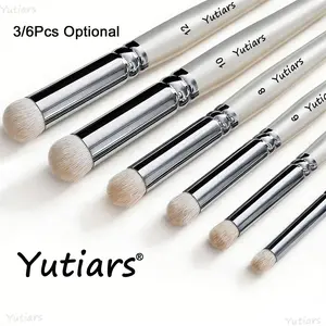 3/6Pcs Miniature Paint Brushes Drybrush Set Fine Detail Brushes Precision Brush for Acrylics Watercolor Figurines Model Face Painting DIY Craft Hobby Supplies