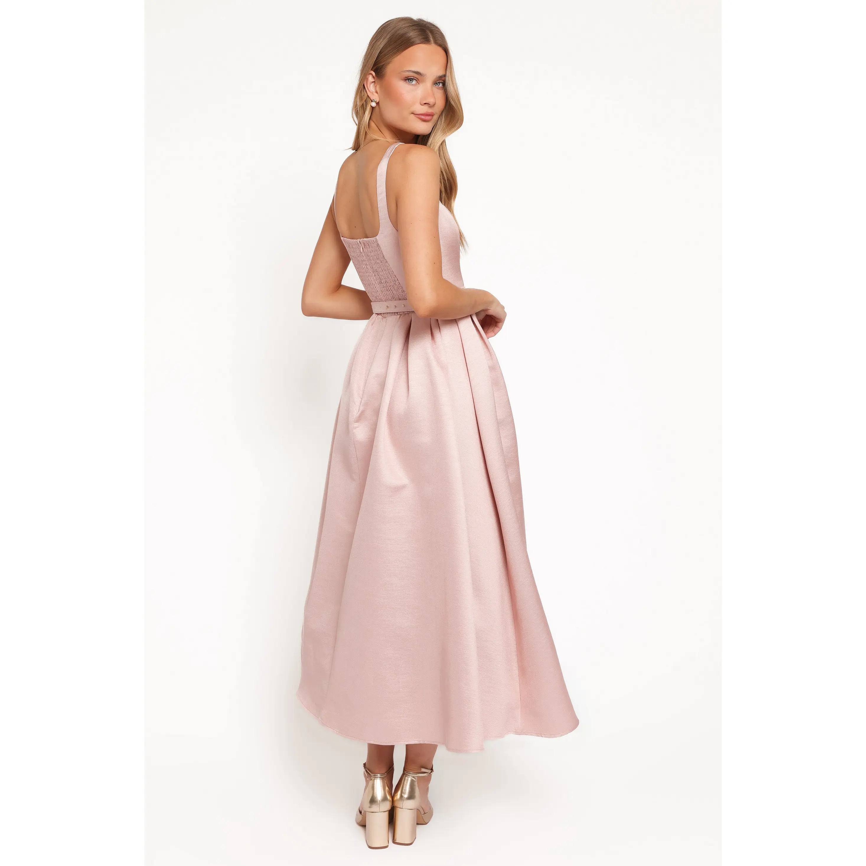 Augustine Midi Dress - Dusty Pink - TikTok Shop Augustine Midi Dress - Dusty Pink - TikTok Shop