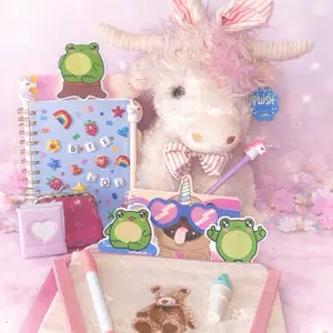 Cute Stationery Set | Notebook & Accessories