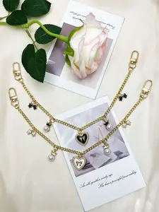 Butterfly Heart Bag Chain, Women's Bag Accessories, Travel Accessories, Fashion Casual Bag Pendant, Shoulder Bag Charm, Holiday Gift