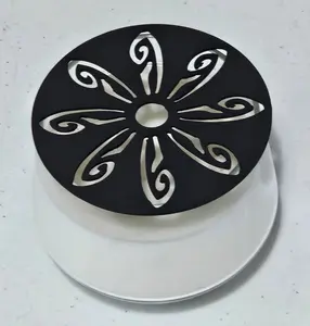Radiant Wings Candle Topper – Raw Metal or Black Ceramic Coated Candle Accessory
