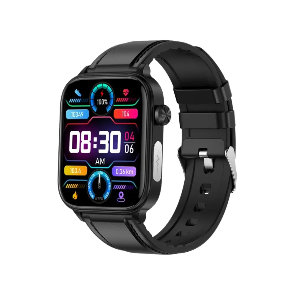 Smart Watch with Heart Rate Monitoring 2025 Expert-Grade ECG+PPG Uric Acid/Body Composition Monitor Bluetooth Call & Remote Care – All-in-One Health Tracker for Adults & Families