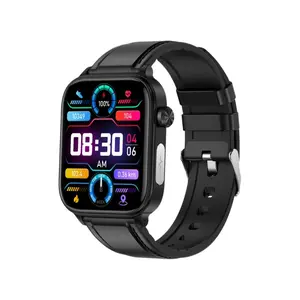 Smart Watch with Heart Rate Monitoring 2025 Expert-Grade ECG+PPG Uric Acid/Body Composition Monitor Bluetooth Call & Remote Care – All-in-One Health Tracker for Adults & Families