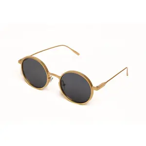 Revolution Gold Round Shades for a classic Bohemian vibe