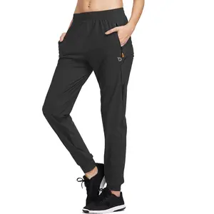 baleaf Women's Joggers Running Pants Quick Dry Lightweight Workout with Zipper Pockets Drawstring Hiking Travel Gym [PC:abd285] summervibes