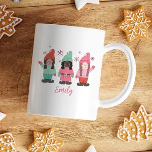 Personalized Christmas Mugs for Girls