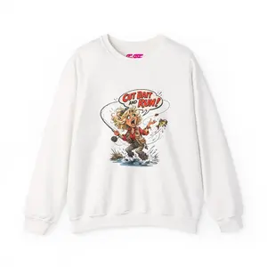 Cut Bait and Run fishing Sweatshirt