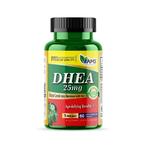 AMS DHEA – 60 Tablets | Daily Dietary Supplement | Supports Vitality & Well-Being | 1 Tablet Daily | High-Quality Formula