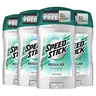 Speed Stick Men's Aluminum-Free High Performance Deodorant - 3oz 4-Pack Regular Fresh Scent, Non-Aerosol, Cooling Formula, Armpit Cleansing, Odor Protection, Underarm Antiperspirant, Active Stick Deodorants for Daily Wear Personal Care