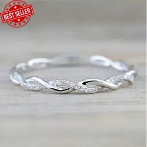 Elegant stone engagement ring for women everyday wear, wedding engagement ring jewelry gift