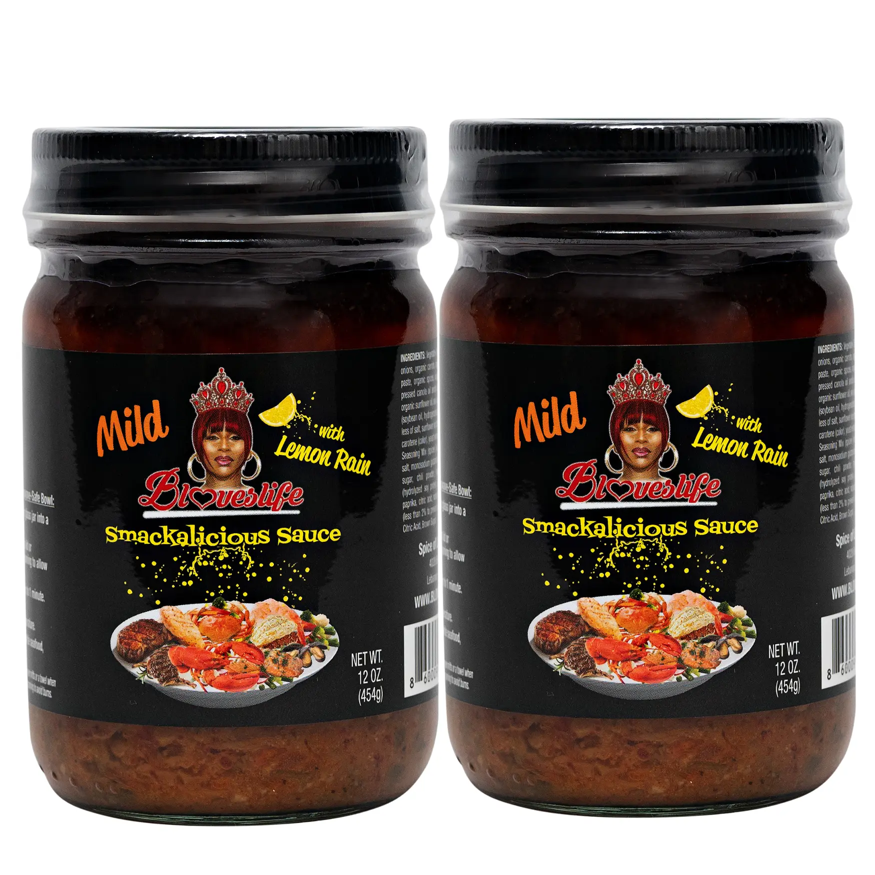 SMACKALICIOUS LEMON RAIN MILD SAUCE 2-PACK SMACKALICIOUS LEMON RAIN MILD SAUCE 2-PACK