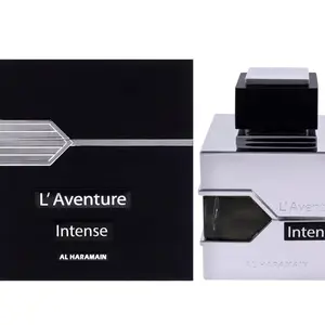 Al Haramain L'Aventure Intense for Men Eau de Parfum Spray, 3.4 Ounce