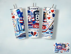 HR RedBlue Heated Rivalry 20oz Insulated Tumbler