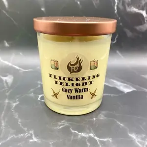 Cozy Warm Vanilla Pure Soy Wax 36 Hours Burn time Candle & Melt
