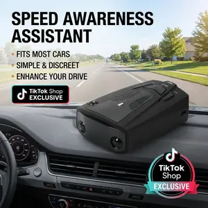 Universal Auto Speedometer, No Radar & No Digital Display, Non-Monitoring, Fits Most Cars, Simple Operation, Essential Car Accessory