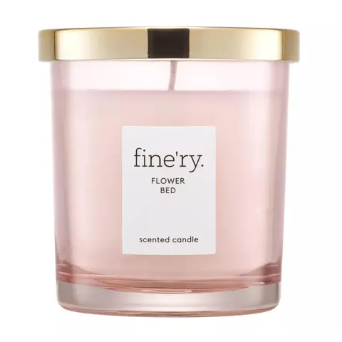 fine'ry. Flower Bed Candle