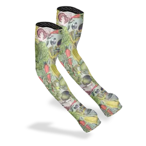 Farmers Defense Protection Sleeves - Vegetable Harvest - UV Cooling Sleeves | Anti-Scratch Sun Protection Arm Sleeves Comfort Clothing for Gardening Harvesting Outdoors Enthusiasts