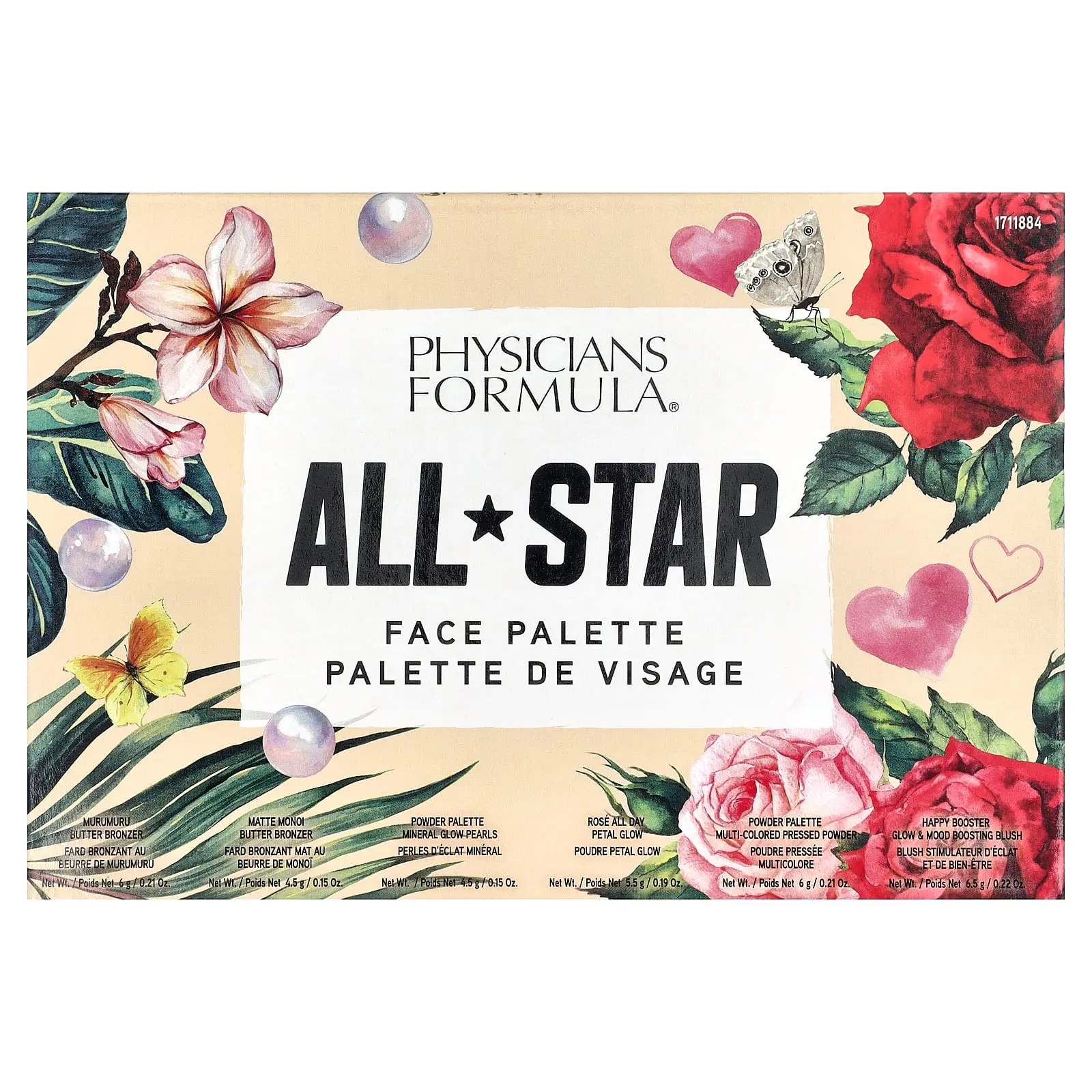 Physicians Formula All Star Face Palette, 1 Palette