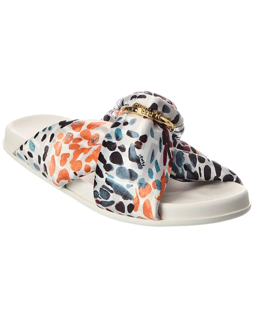 FENDI Feel Satin Sandal