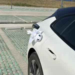 Chibi Toothless Car Ornament - Electric Motorcycle Toy & Roof Top Decor - Ultra Cute Plush Doll with Keychain - 3D Printed Automotive Accessory - Car Accessories, Car Trinkets