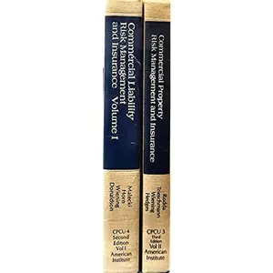 USED-Commercial Property Risk Management and Insurance (2 Volumes) by William H. Rodda (Hardcover)