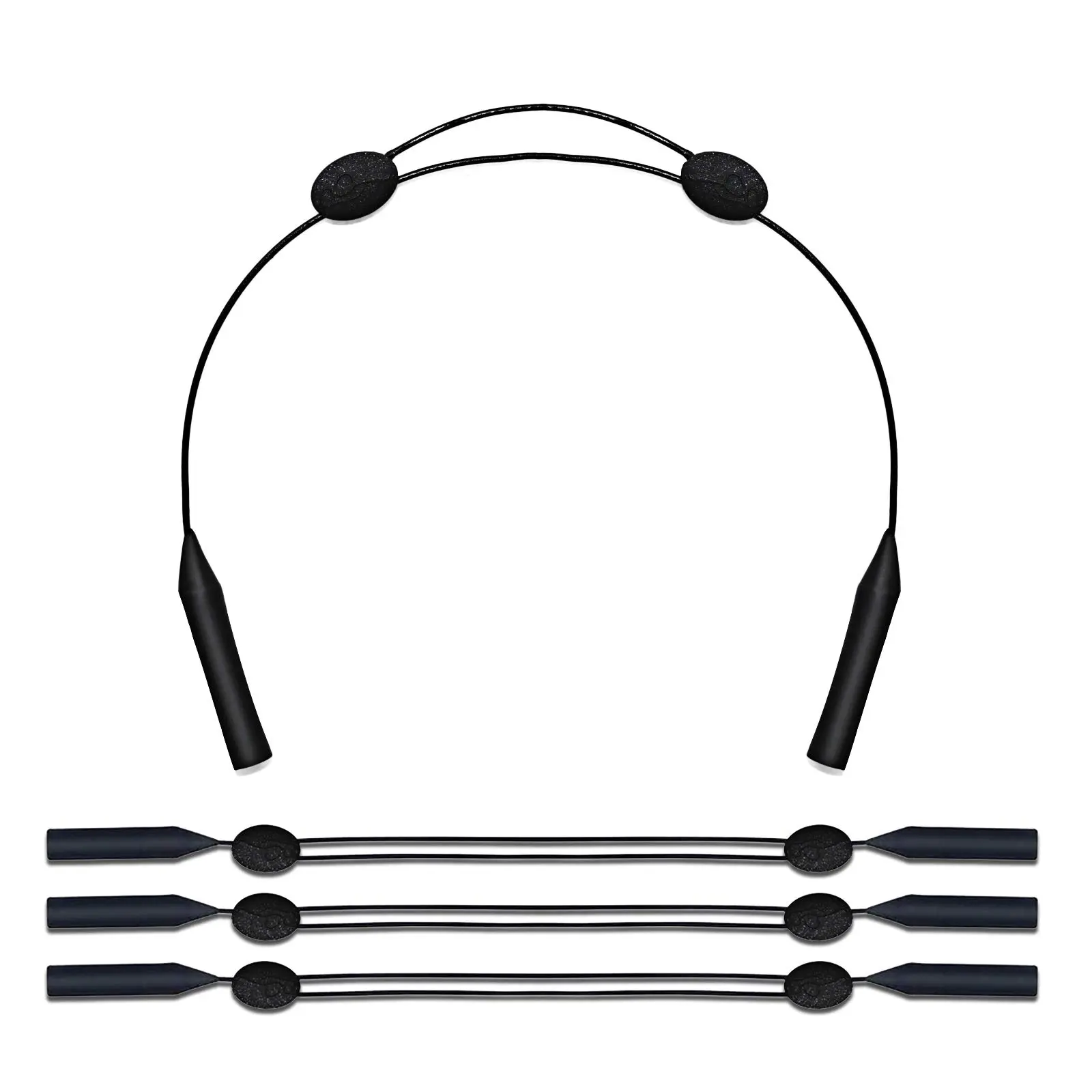4 Pack Adjustable Glasses Strap