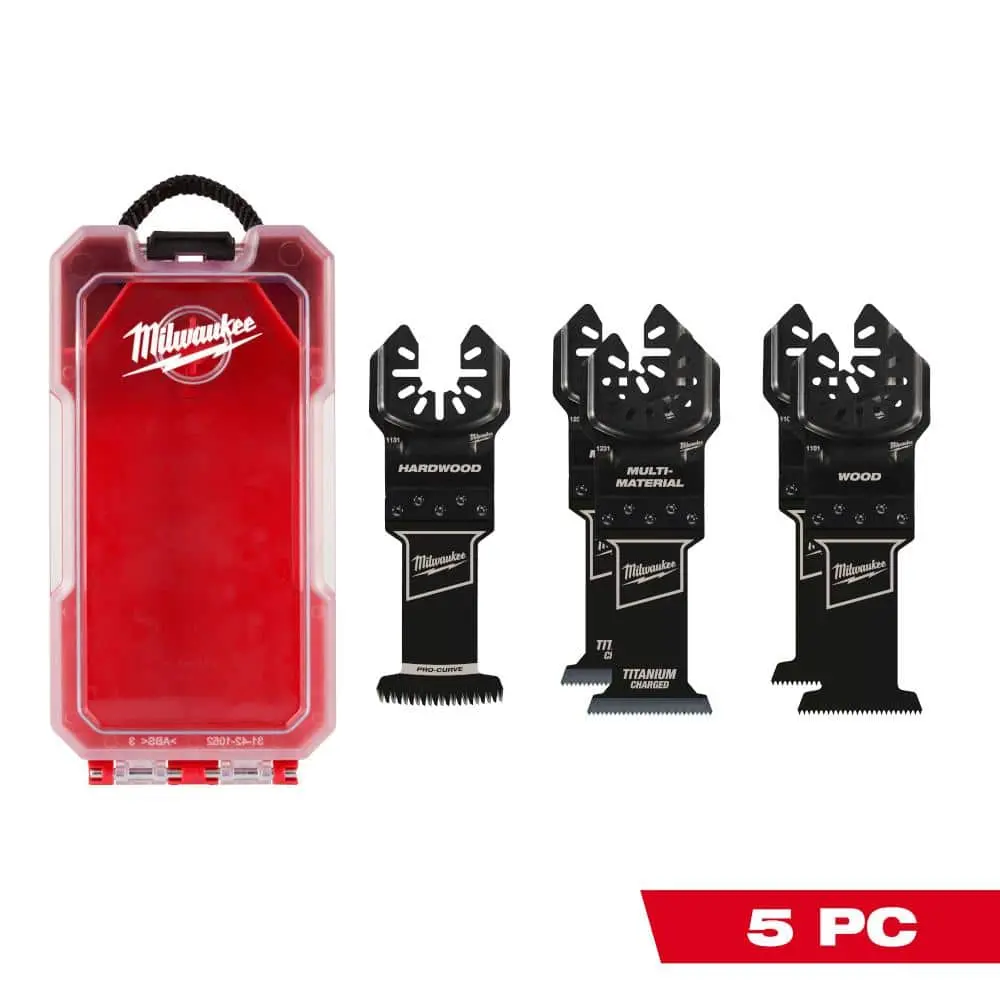 Multi-Tool Oscillating Blade Kit (5-Piece)