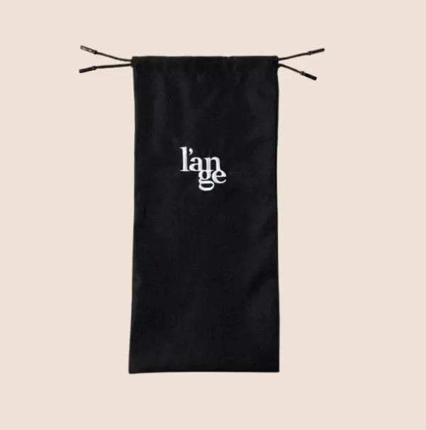 L'ANGE HAIR - Tool Bag Drawstring Pouch, Canvas Pouch with Embossed Logo