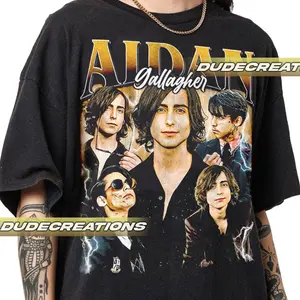 Aidan Gallagher Vintage T-Shirt, Shirt Gift For Woman and Man Unisex T-Shirt