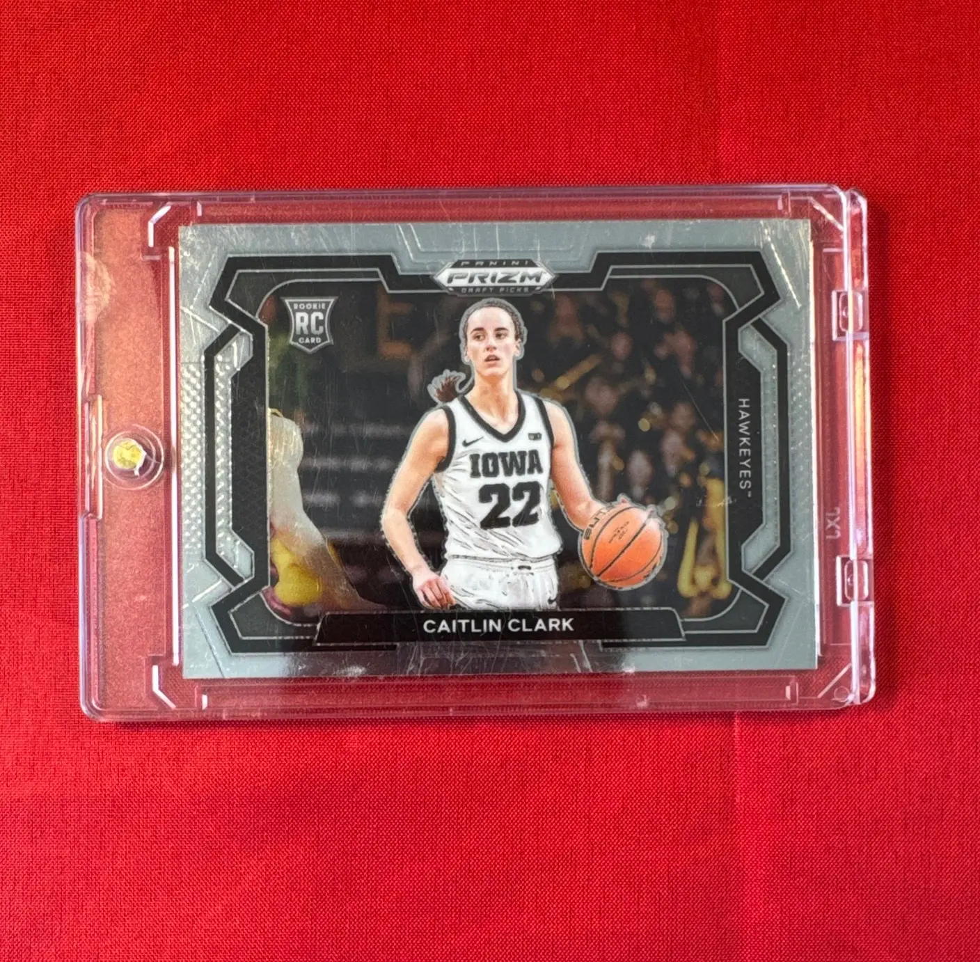 2024 PRIZM DRAFT PICKS-CAITLIN CLARK ROOKIE CARD No. 57