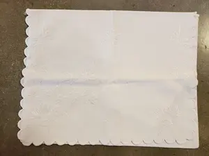 Embroidered Irish Linen lingerie bag VINTAGE