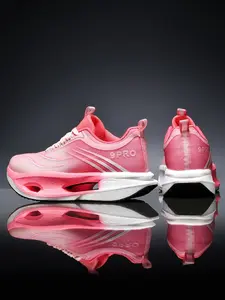 Unisex Breathable Mesh Running Shoes: Supportive Wrap Design, Sporty & Outdoor Training Shoes