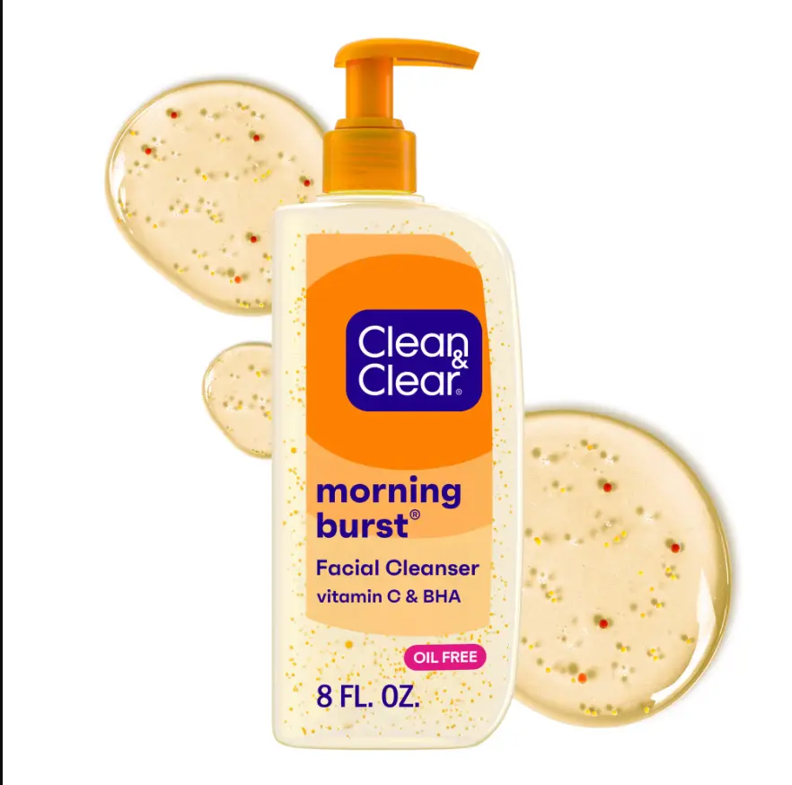 Clean & Clear Morning Burst Oil-Free Gentle Daily Acne Face Wash, 8 fl. oz