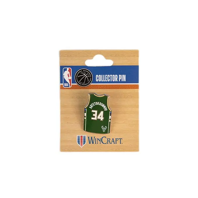 Wincraft Milwaukee Bucks Giannis Antetokounmpo Jersey Pin