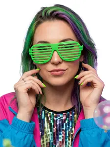 Plastic Hollow Out Glasses, Multiple Colors Available, Home Games, Party Decor, Birthday Parties, Festival Props, Pool Parties, Beach Parties
