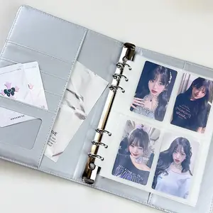 Binder Photocards A5 Photo Card Binder Kpop Idol Card Collect Book Binding Machine Picture Albums Storage Album Stationery