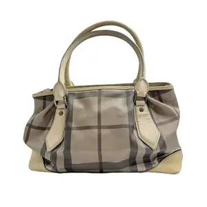 Pre-owned BURBERRY France Tote Bags H2 Haymarket Medium Check tote bag H04025