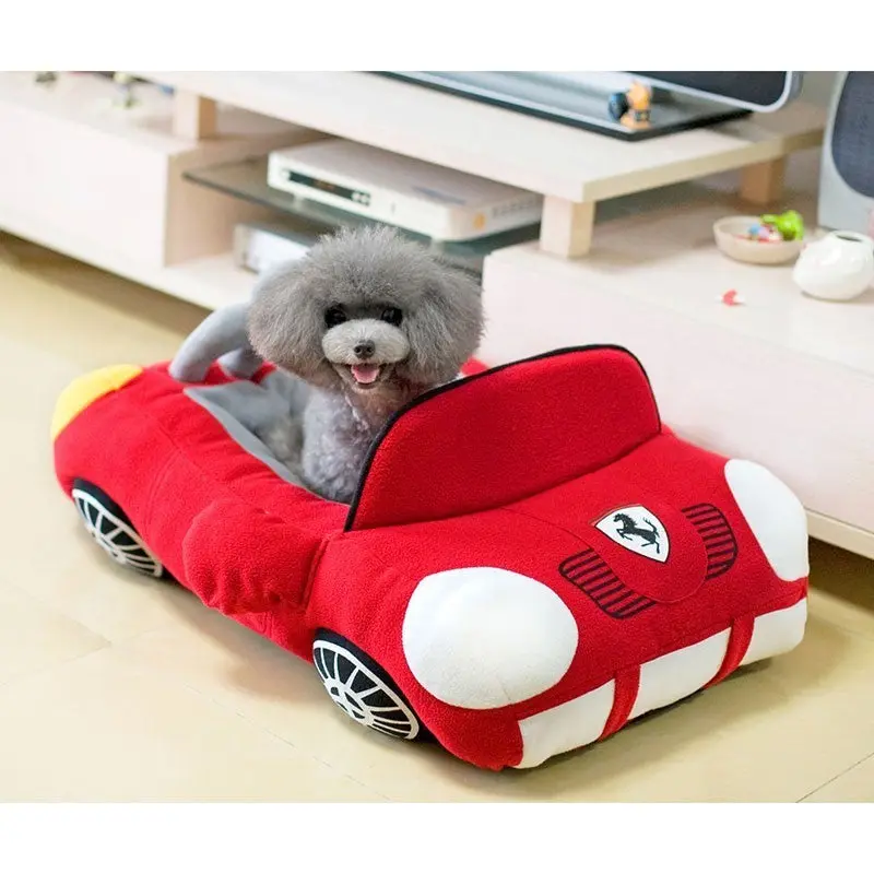 Comfortable Sports Car Shaped Dog Cat Bed
