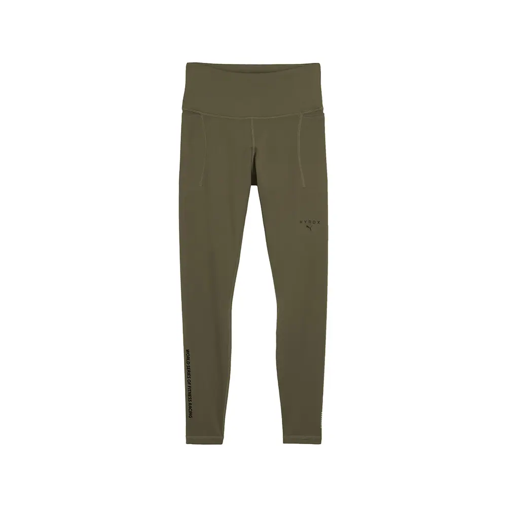 PUMA Womens X Hyrox Cloudspun Athletic Leggings Casual - Green