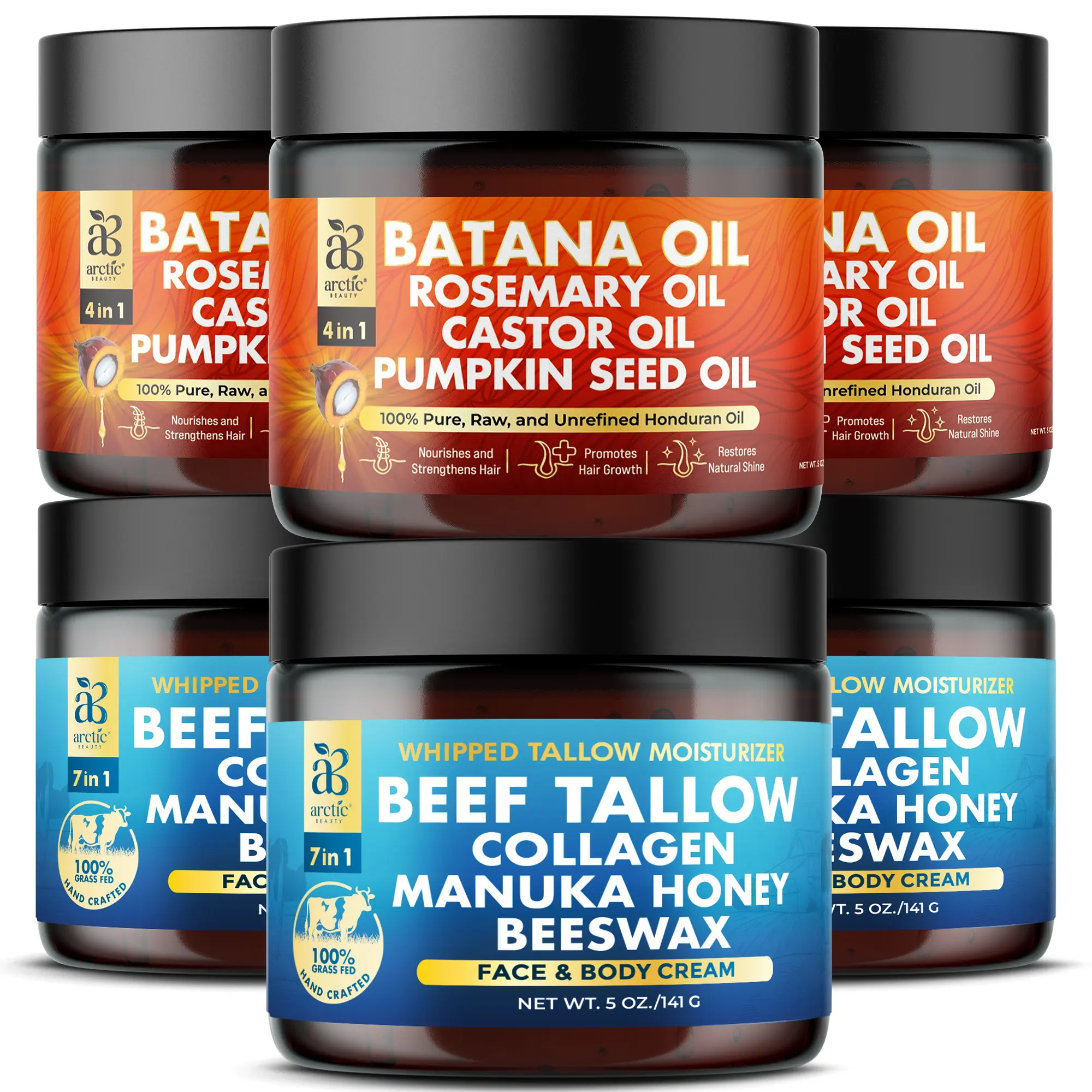 3 Jars Each (Pack of 6)