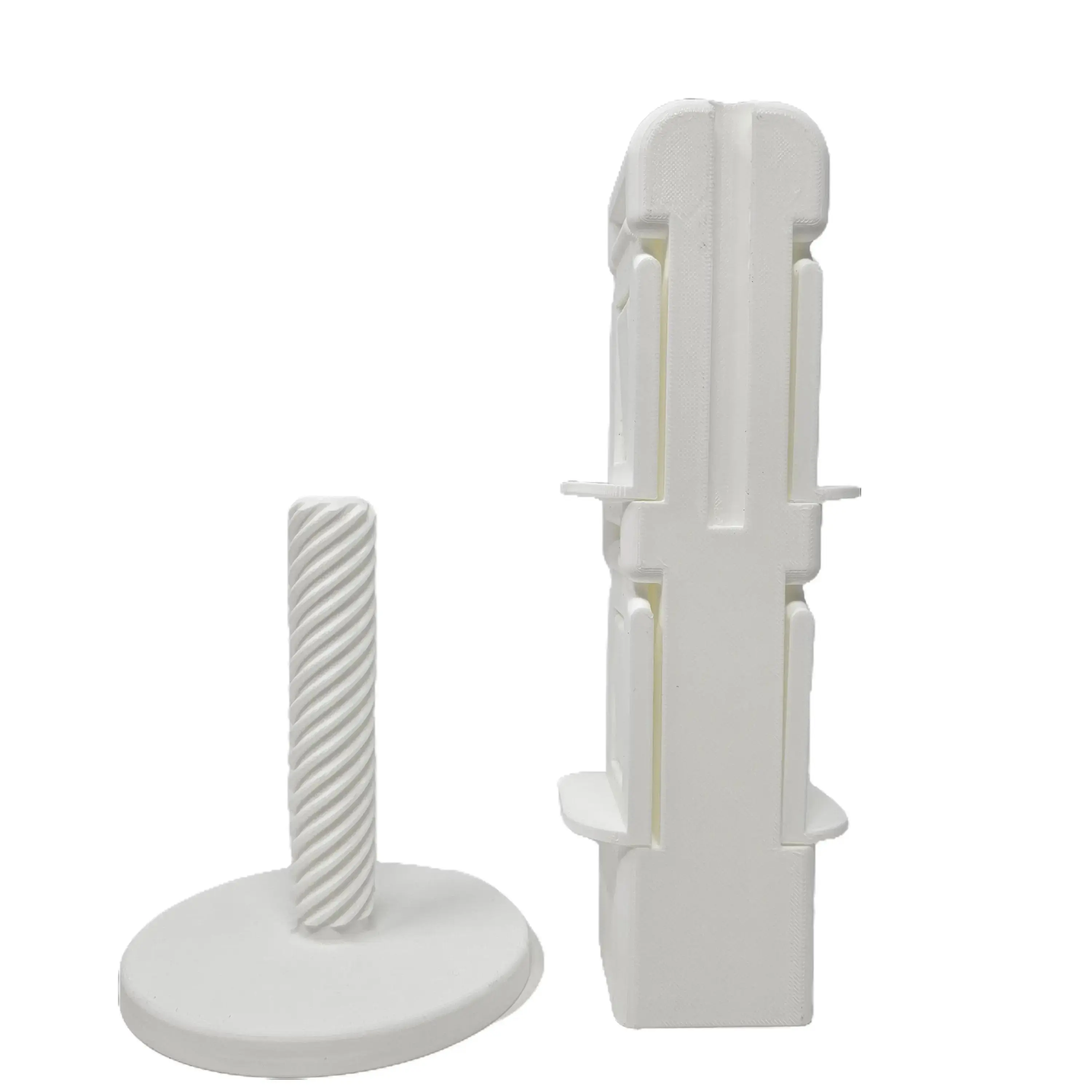 Plastic Spiral Base Headphone and Controller Stand, Durable Home Organizer Storage Accessory, Headphone Hanger