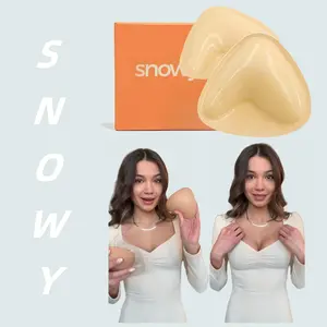 Snowy Sticky Inserts - Instant Boost Double Sided Adhesive Bra Cup ,Outfit Enhancer, Push Up Ultra Boost Inserts for Women - Fitted, Clothing, Clothing Fitted Underwear Lady Comfort Matching