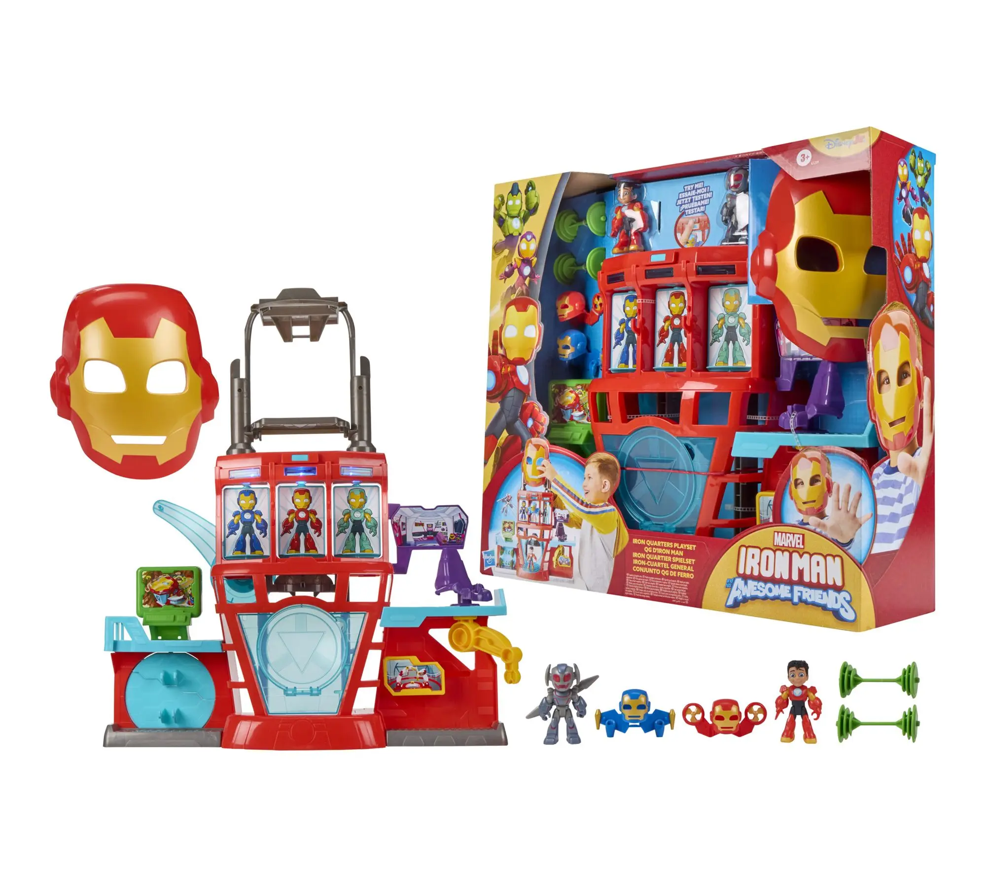 Marvel Iron Man and his Awesome Friends Iron Quarters Playset Marvel Iron Man and his Awesome Friends Iron Quarters Playset